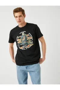 Koton Relaxed Fit Dragon Print T-Shirt