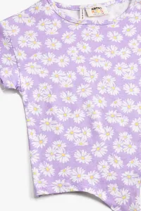 Koton T-Shirt - Purple - Regular fit #5341244