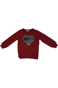 Koton Girl Red Cotton Sweater #4942292