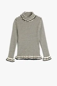 Koton Girls Black Striped Sweater #8704036