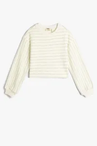 Koton Girls' Ecru Sweatshirt #8713782