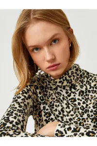 Koton Long Sleeve T-Shirt Leopard Printed