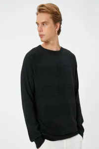 Koton Men's Black Sweater #8731386