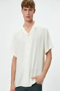 Koton Men's Ecru Shirt