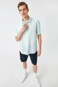 Koton Striped Short Sleeve Summer Shirt #701233