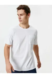 Koton Men's White T-Shirt - 4sam10228hk #9496348