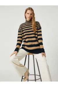 Koton Oversize Turtleneck Sweater Long Sleeve Knitwear