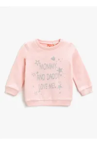 Koton Girls Patterned Pink Sweatshirts 3skg10087ak #6272376