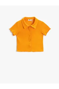 Koton Polo Neck T-Shirt Short Sleeve Cotton