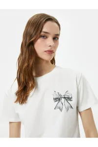 Koton Printed T-Shirt Crew Neck Short Sleeve #9250488