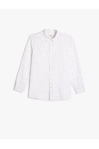 Koton School Shirt with Pocket Detailed Long Sleeve Cotton Cotton Classic Collar
