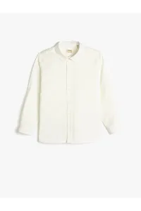 Koton Long Sleeve Cotton Shirts for School