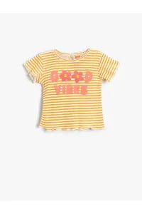 Koton T-Shirt - Yellow - Regular fit #5341232