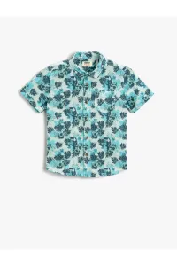 Koton Shirt - Turquoise - Regular fit #4979597