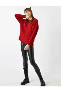 Koton Sweater - Burgundy - Regular fit #4952361