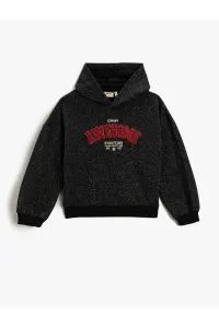 Koton Embroidered Hooded Sweatshirt #5648136