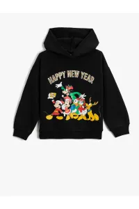 Koton New Year Themed Disney Printed Sweatshirt Licensed