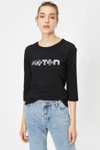Koton T-Shirt - Black - Regular #4947678