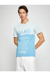 Koton T-Shirt - Blue - Regular fit #5309209