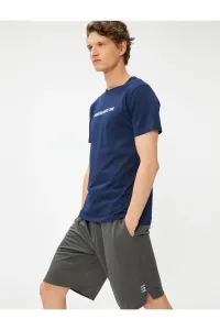 Koton T-Shirt - Dark blue - Regular fit
