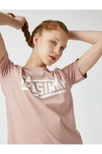 Koton T-Shirt - Pink - Regular fit #5662235