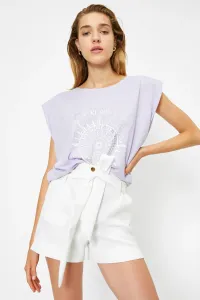 Koton T-Shirt - Purple - Regular fit #5561255