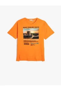 Koton T-Shirt Short Sleeve Crew Neck Printed Cotton #6283243