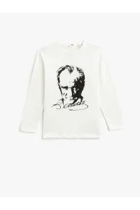 Koton Atatürk tričko dlhý rukáv bavlna #5227157