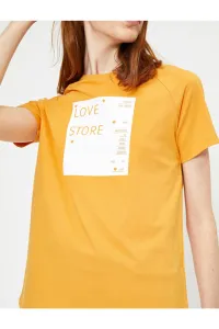 Koton T-Shirt - Yellow - Regular fit #5938915