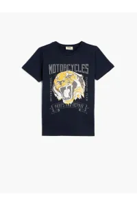 Koton Tiger T-Shirt Short Sleeve Crew Neck Cotton #9233202
