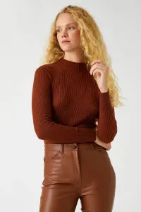 Koton Women's Brown Sweater #5183623