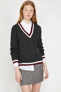 Koton Women's Gray Sweater #5162654
