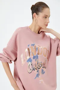 Koton Women's Pink Sweatshirt #8773900