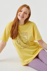 Koton Women's Yellow T-Shirt #4863752