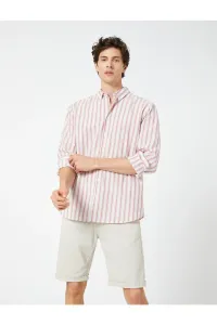 Koton Basic Shirt Classic Collar Long Sleeved