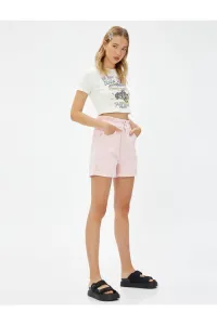 Koton 3sal40017mw Women's Denim & Canvas Shorts Pink #7491980