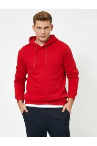 Koton 3wam70106mk Red 401 Men's Jersey Sweatshirt