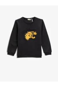 Koton Embossed Printed Crewneck Sweatshirt #5072521