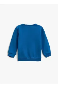 Koton Plain Baby Saks Sweatshirts 3wmb10025tk