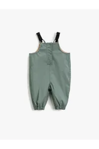 Koton Rubber Coated Ski Overalls with Suspenders #4957517