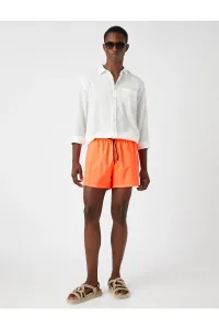 Koton Basic Marine Shorts with Lace-Up Waist #5469980