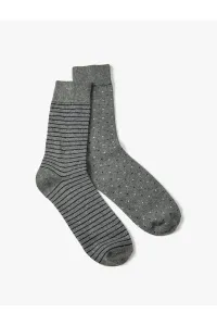 Koton 2-Pack Striped Socks Set