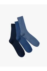 Koton 3-Piece Socks Set, Multicolor Textured #9279477