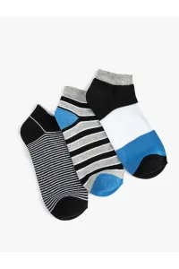 Koton Booties Socks Set Striped 3-Piece Multicolored #9279108