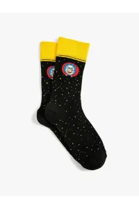 Koton Licensed Embroidered Rick And Morty Socks