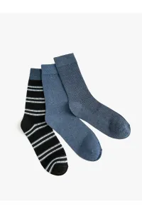 Koton 3-Piece Striped Socks Set #9279498