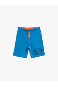 Koton Boy Blue Printed Shorts Cotton #5320629