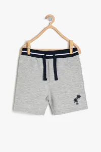 Koton Shorts - Gray - Normal Waist #4359054