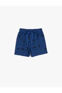 Koton Shorts - Blue - Normal Waist