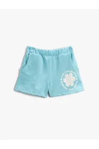Koton Printed Shorts with Elastic Waist #6119510